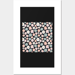 Pastel Flowers Posters and Art